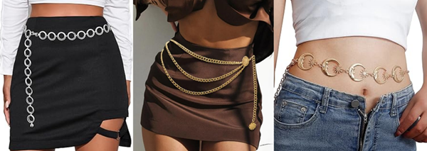 What is Trending in Fashion Accessories-Chain belts