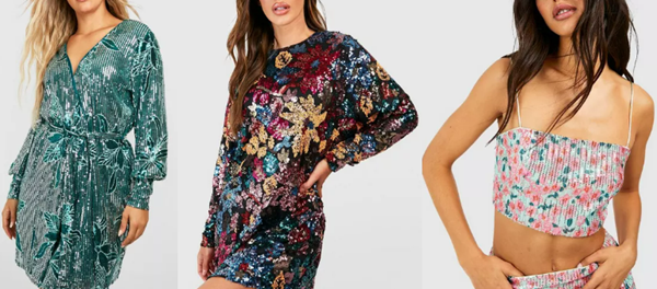What is Trending in Fashion Accessories-Floral Sequins